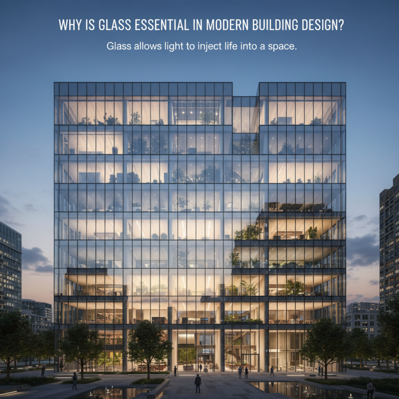 Why Is Glass Essential in Modern Building Design?