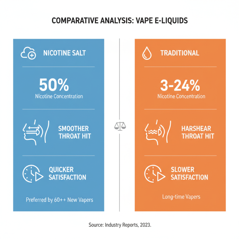 Why Choose Nicotine Salt Vape E-Liquid for Your Business?