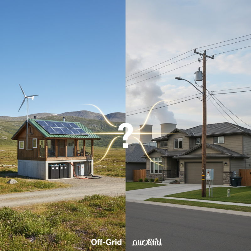 2026 How to Choose Between Off Grid and On Grid Energy Systems?