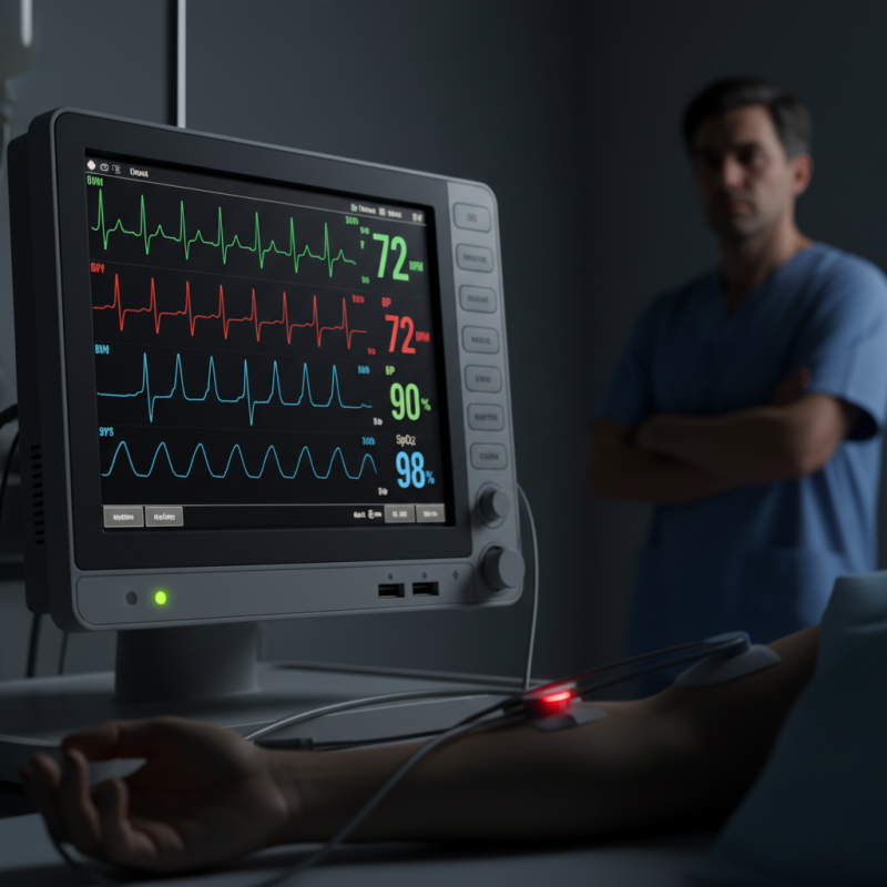 How do patient monitors ensure accurate vital signs tracking?