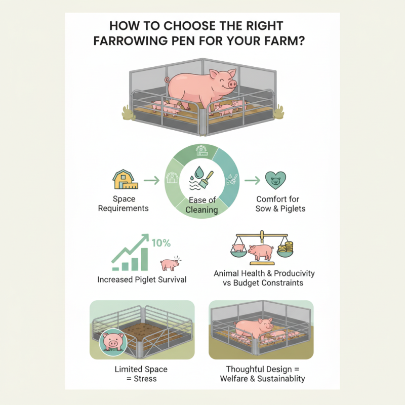 How to Choose the Right Farrowing Pen for Your Farm?