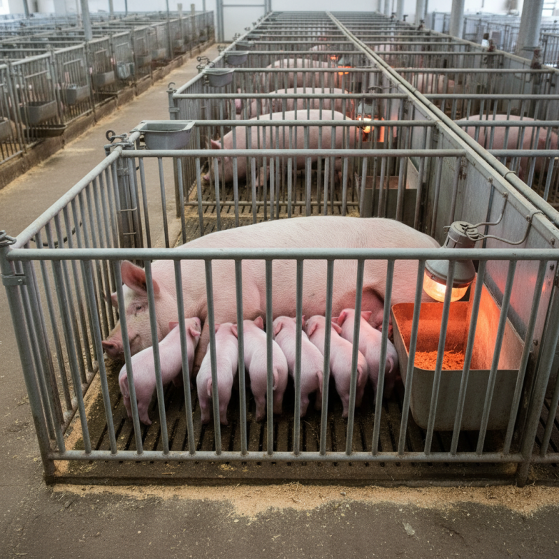 What are Farrowing Cages and Their Benefits for Farmers?