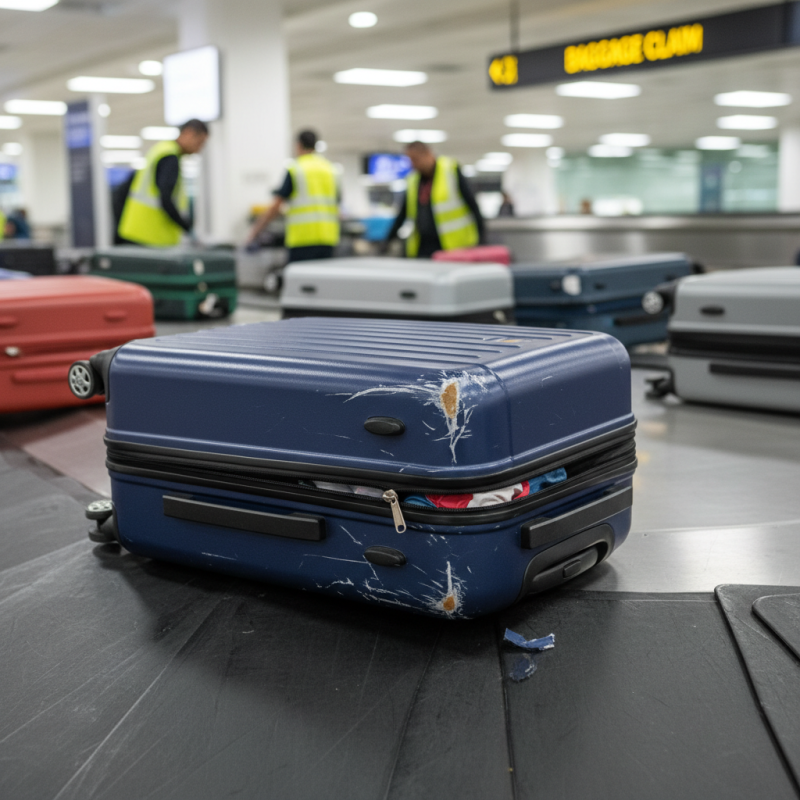 Why Do Suitcases Get Damaged During Flights How to Prevent It?