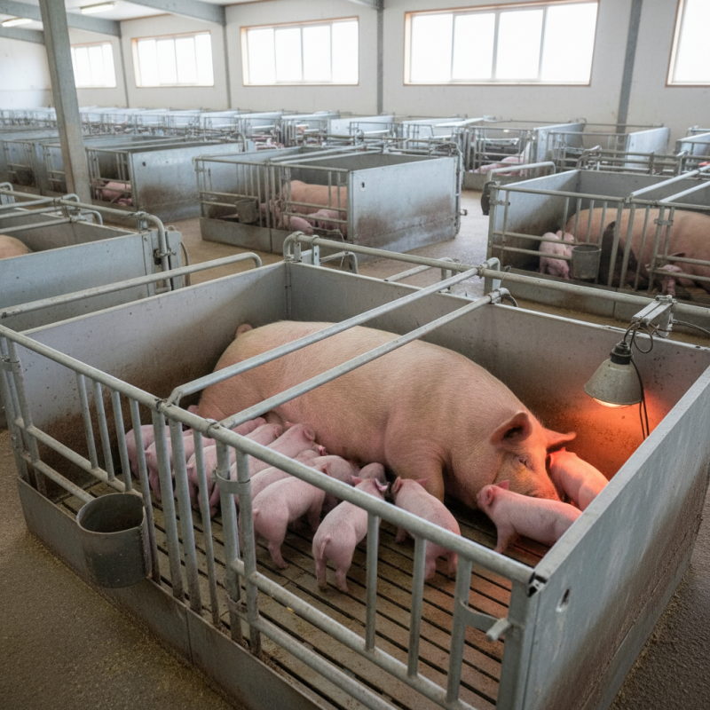 How to Choose the Best Hog Farrowing Crate for Your Farm?