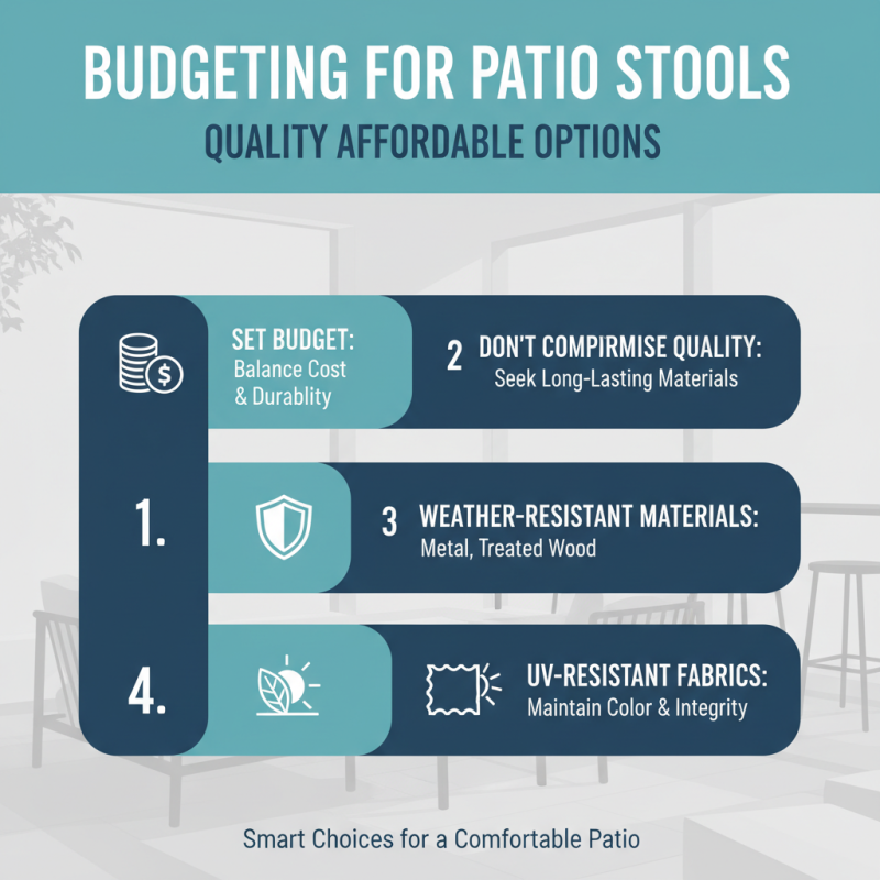 What is the Best Patio Stools for Your Outdoor Space?