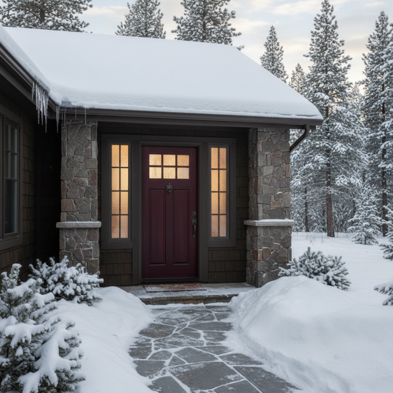 How to Choose the Best Material for Front Doors in Cold Climates?