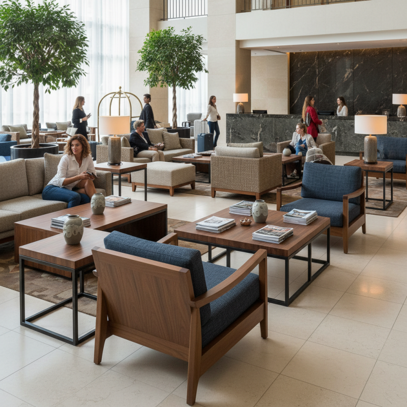 How to Choose Durable Furniture for Busy Hotel Lobbies?