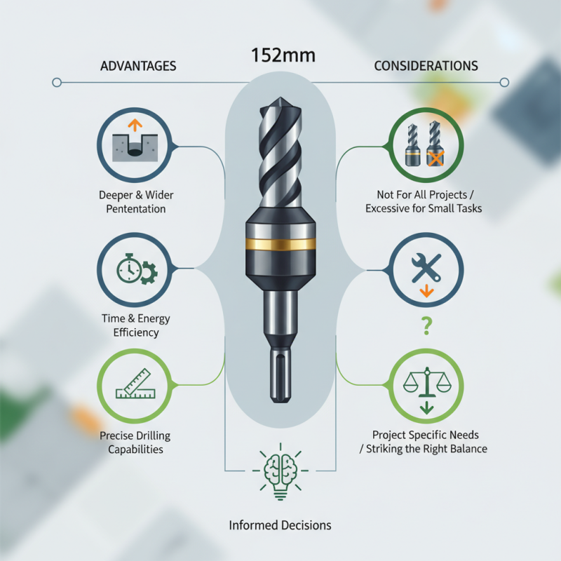 Why Choose 152mm Drill Bits for Your Next Project?