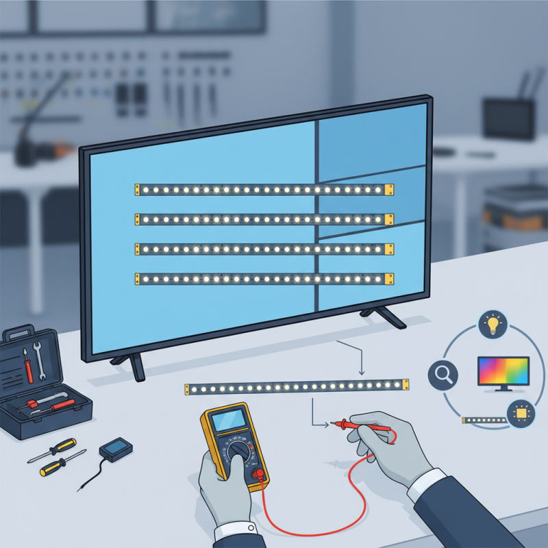 How to Test TV LED Backlight Strips Effectively?