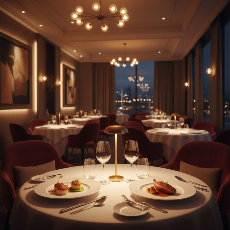 Ideal Color Temperature for Luxury Restaurant Dining Tips?