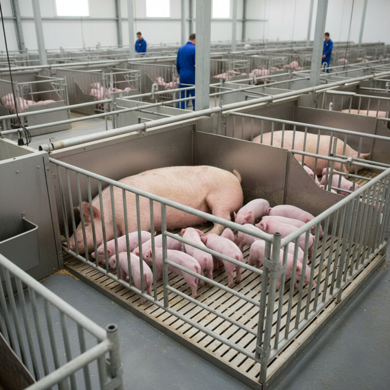 What is a Hog Farrowing Crate and Its Benefits for Farmers?