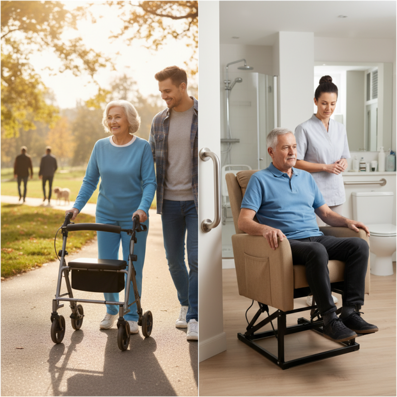 Difference Between Walking Aids and Support Devices Explained?