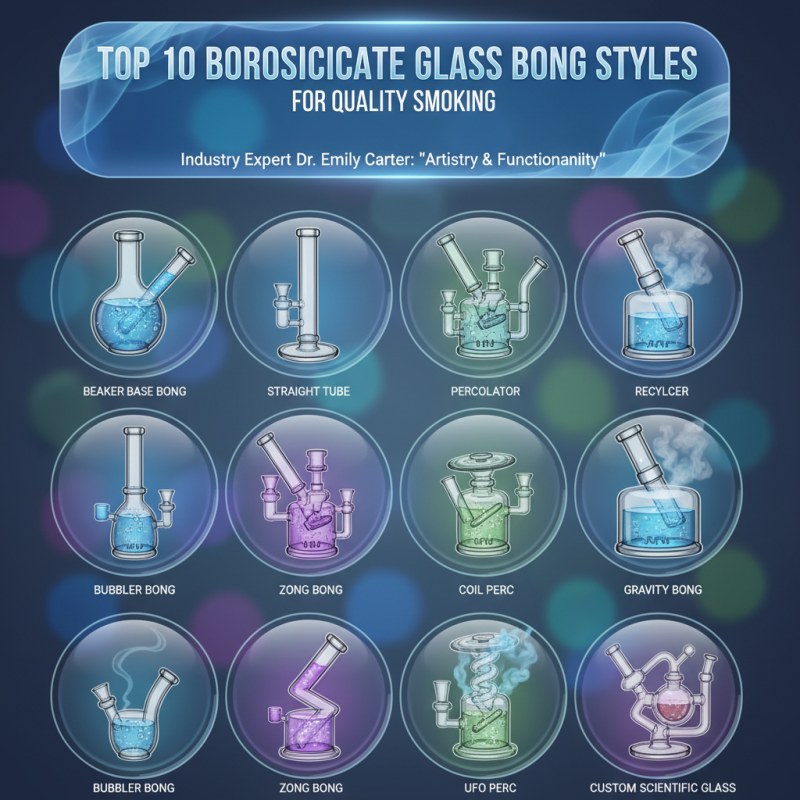 Top 10 Borosilicate Glass Bong Styles for Quality Smoking?