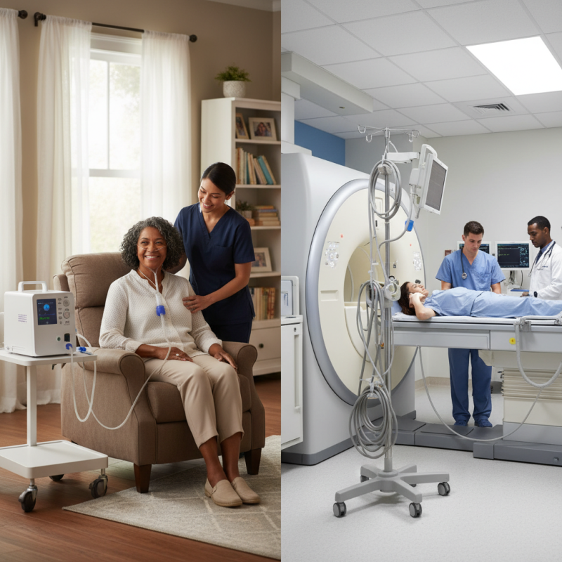Why is home care equipment different from hospital equipment?