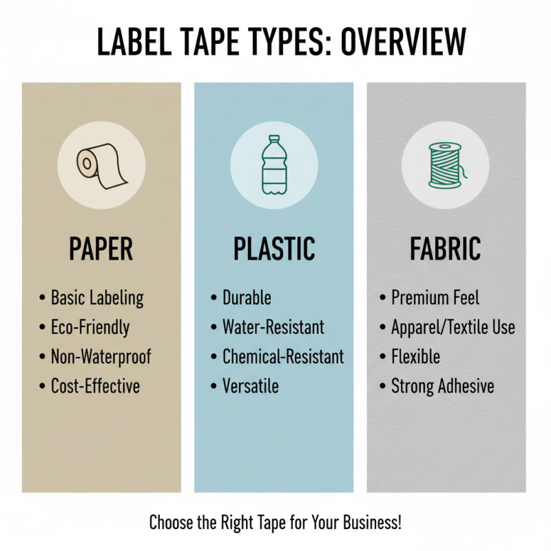 How to Choose the Best Label Tape Roll for Your Business Needs?