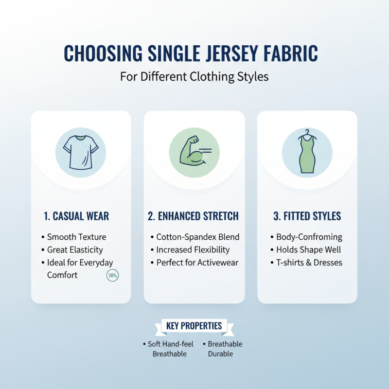 Top Guide to Fashion Single Jersey Fabric for Modern Apparel Trends?