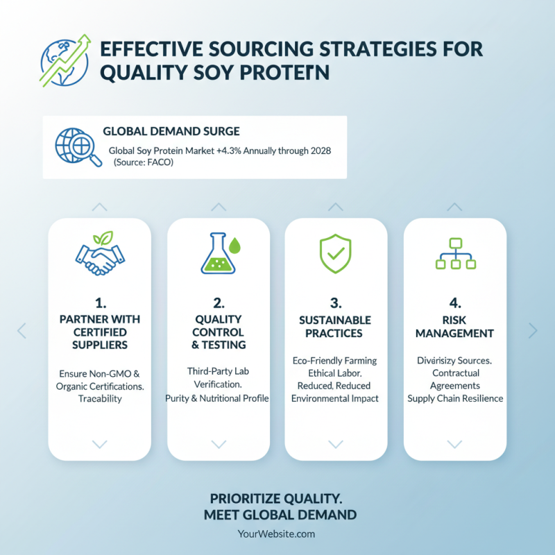 Best Soy Protein Growth Strategies for Global Buyers?