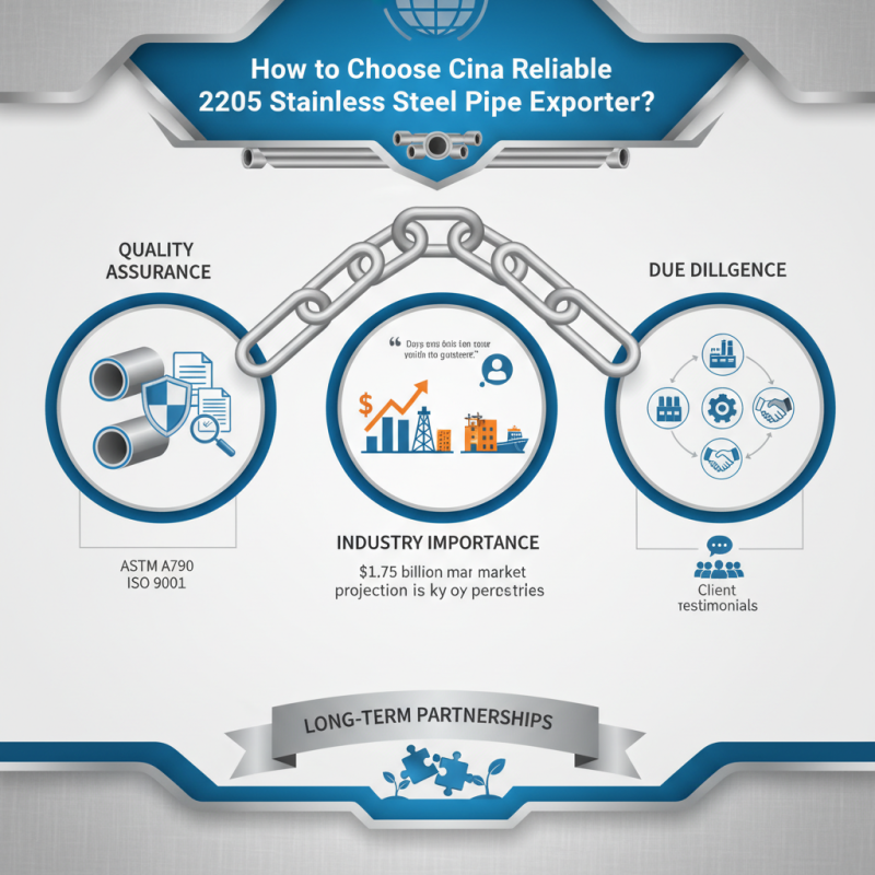 How to Choose a Reliable China 2205 Stainless Steel Pipe Exporter?