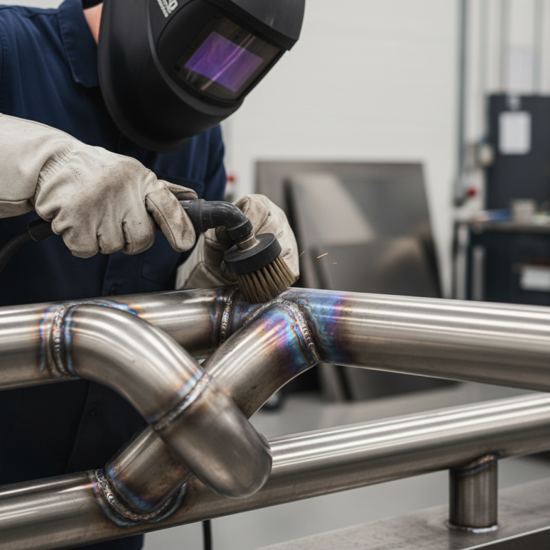 How to Effectively Remove Heat Tint from Stainless Steel Welds?