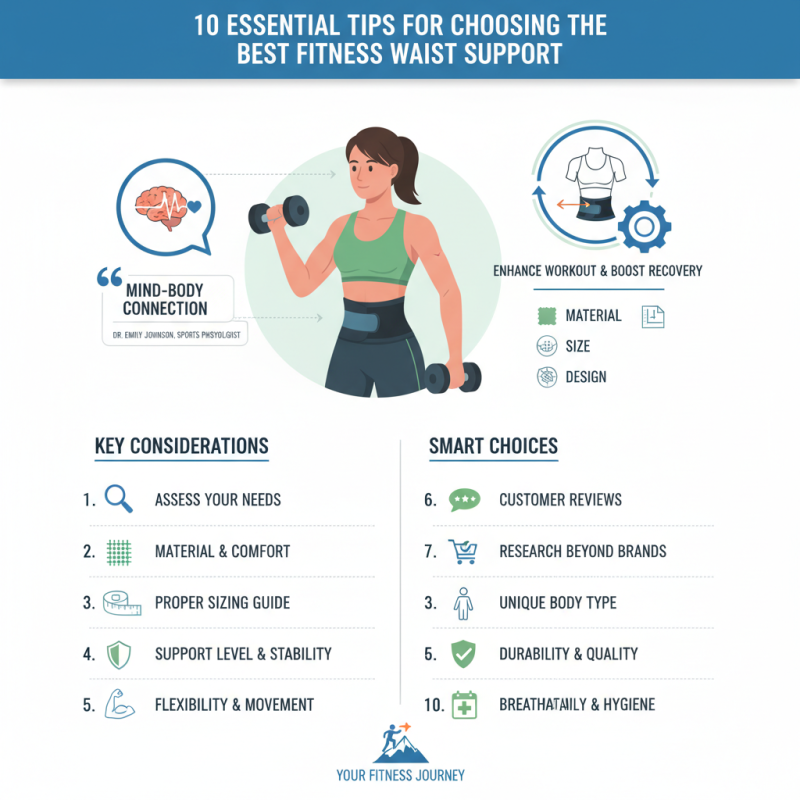 10 Essential Tips for Choosing the Best Fitness Waist Support
