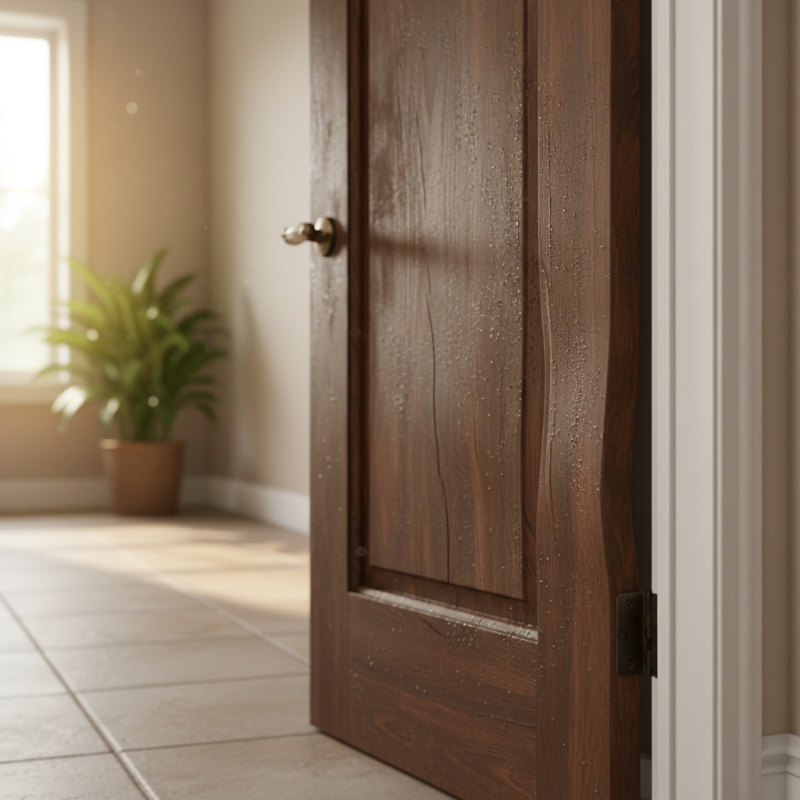 Why is My Wooden Door Swelling in Summer Solutions?