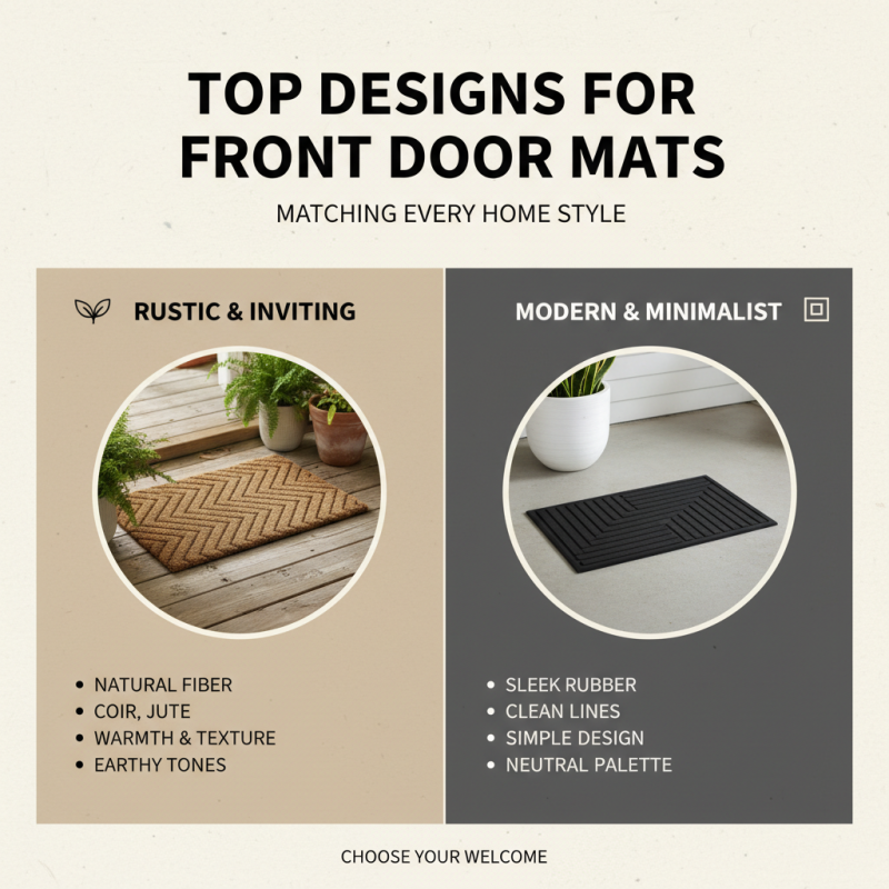 2026 Best Front Door Mats Outside for Every Home Style?