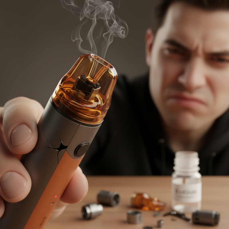 Why Does My Disposable Vape Taste Burnt Top Reasons Explained