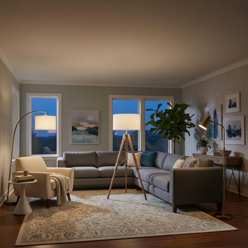 10 Best Ideas Where to Place a Floor Lamp in a Living Room?