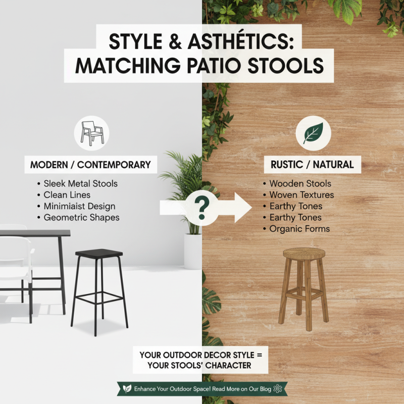 What is the Best Patio Stools for Your Outdoor Space?