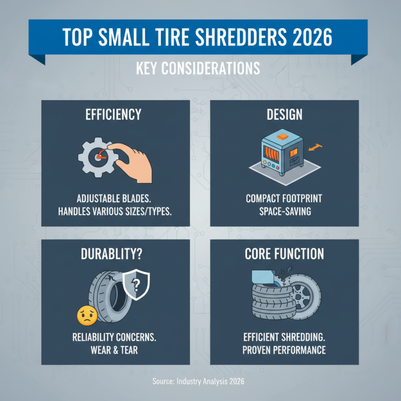 Top Small Tire Shredder Options for 2026 What to Consider?