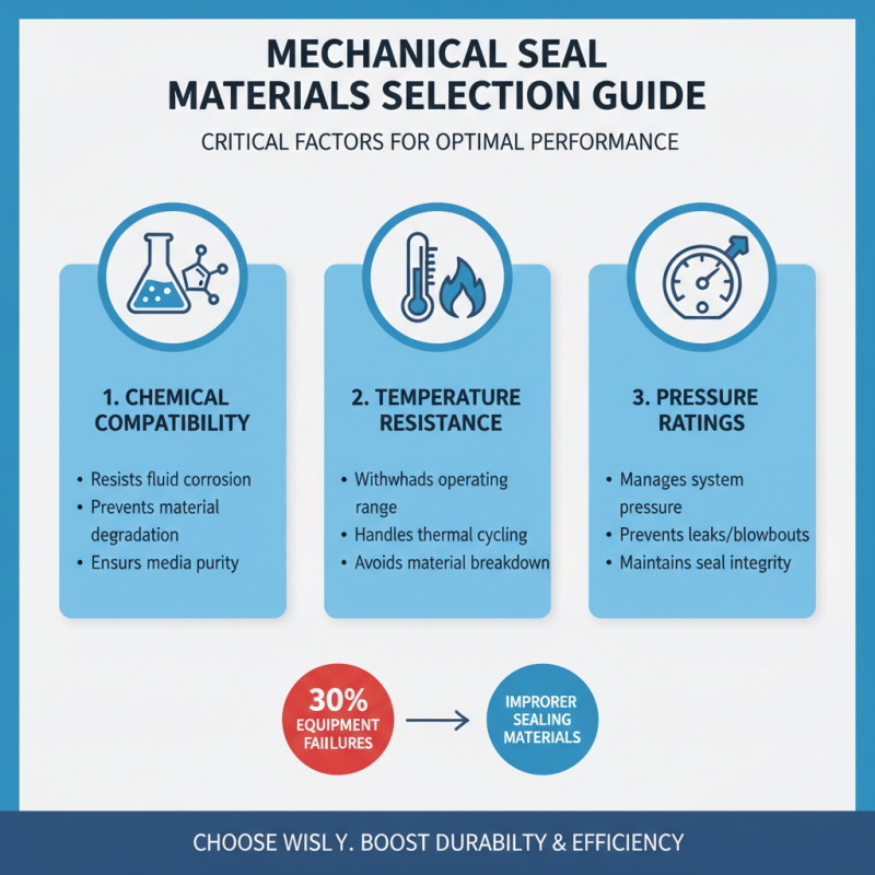 How to Choose the Right Mechanical Seal Parts for Your Application?