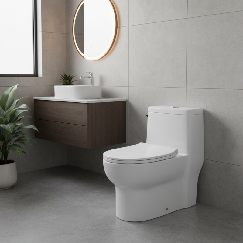 What is One Piece Seat Toilet Benefits and Features?