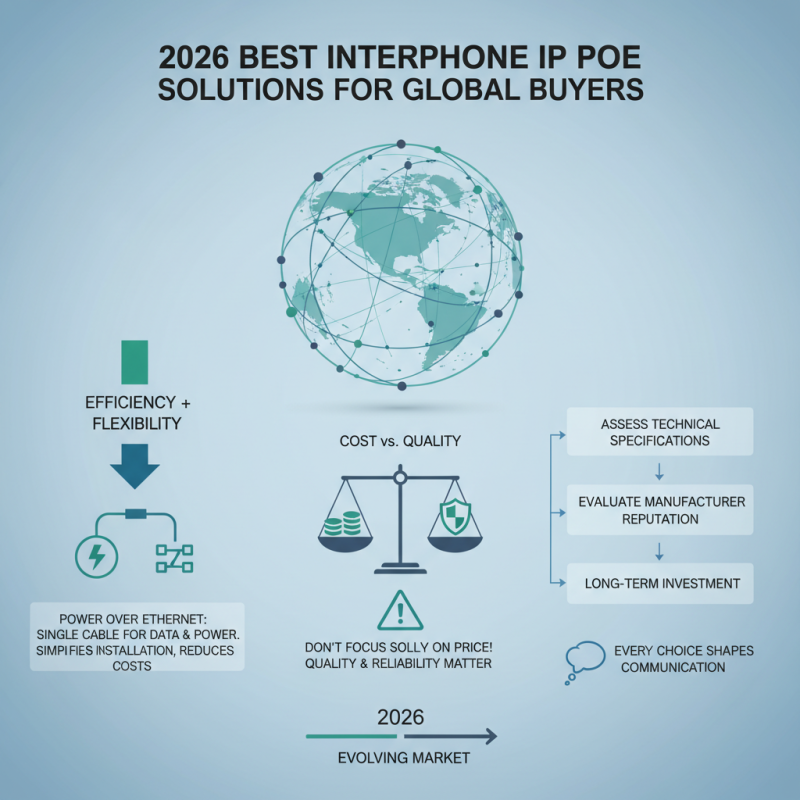 2026 Best Interphone Ip Poe Solutions for Global Buyers?