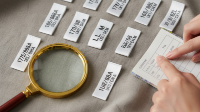 Top 10 Apparel Size Labels in China What You Need to Know