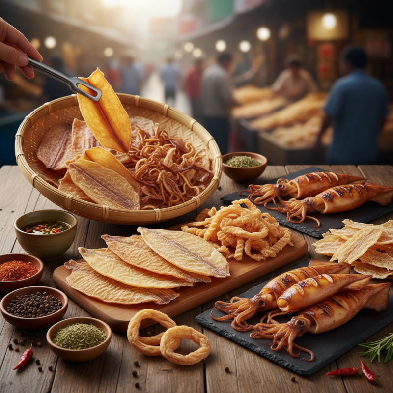 How to Source High Quality Dried Squid Snack for Your Business?