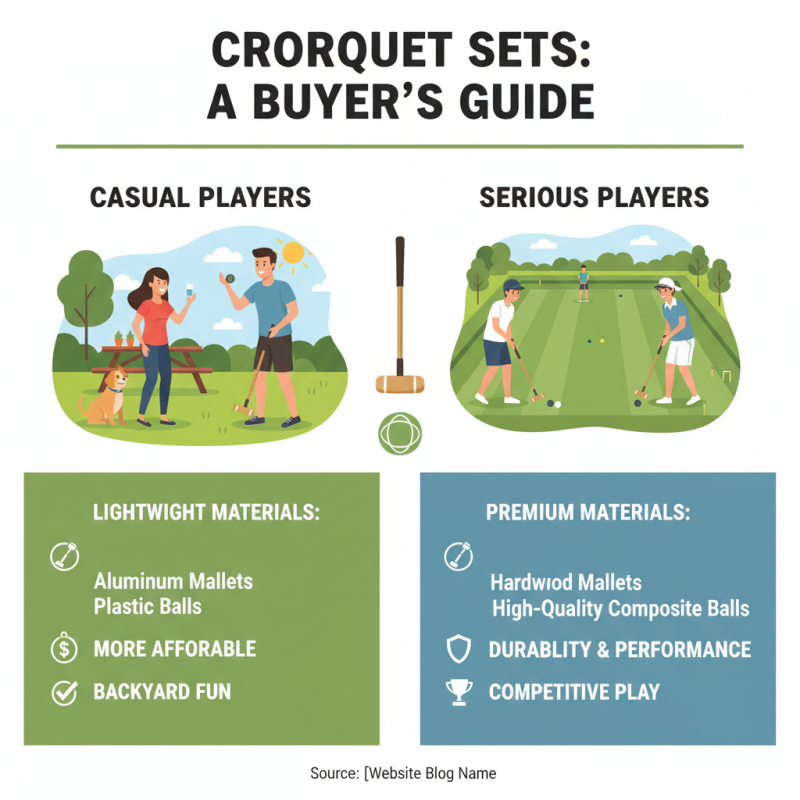 How to Choose the Best Professional Croquet Set for Your Needs?