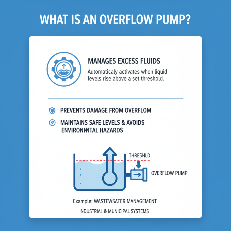 What is an Overflow Pump and How Does it Work?