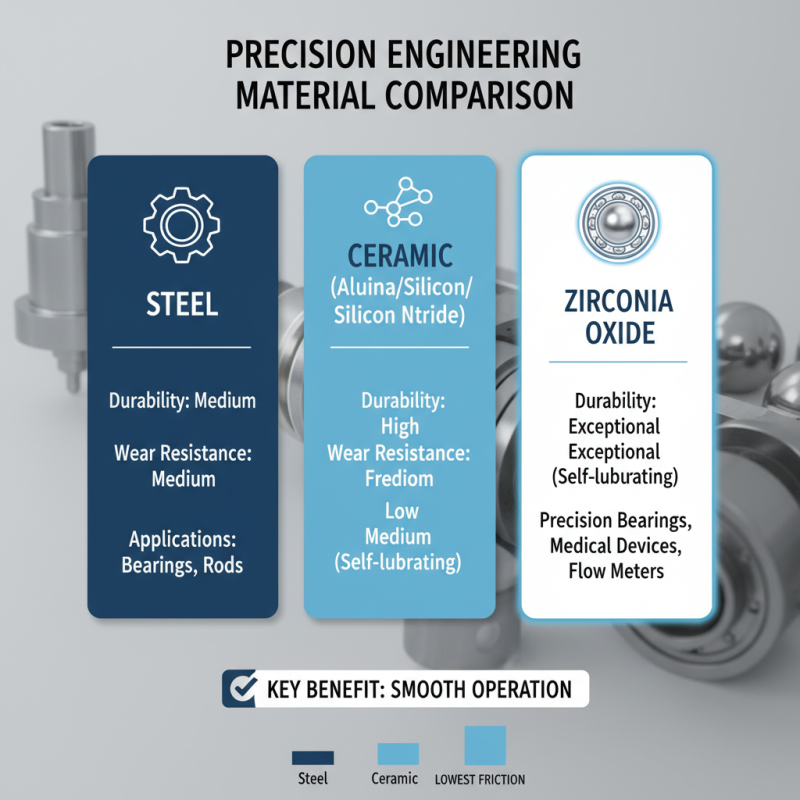 Why Choose Zirconia Oxide Balls for Precision Engineering Applications?