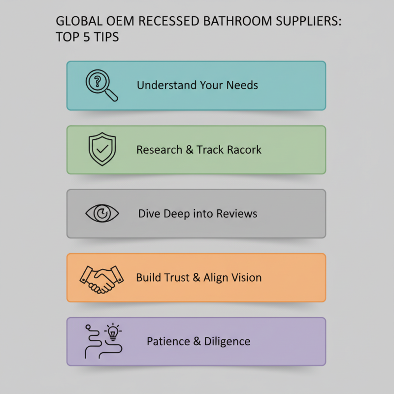 Top 5 Tips for Finding Global OEM Recessed Bathroom Suppliers?