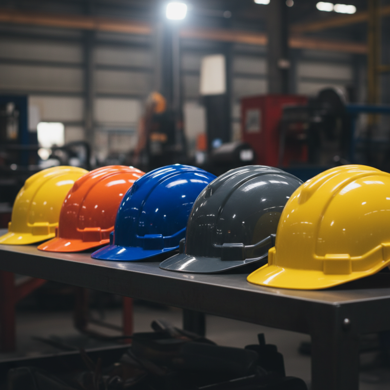 How to Choose the Best Baking Finish Industrial Safety Helmet?