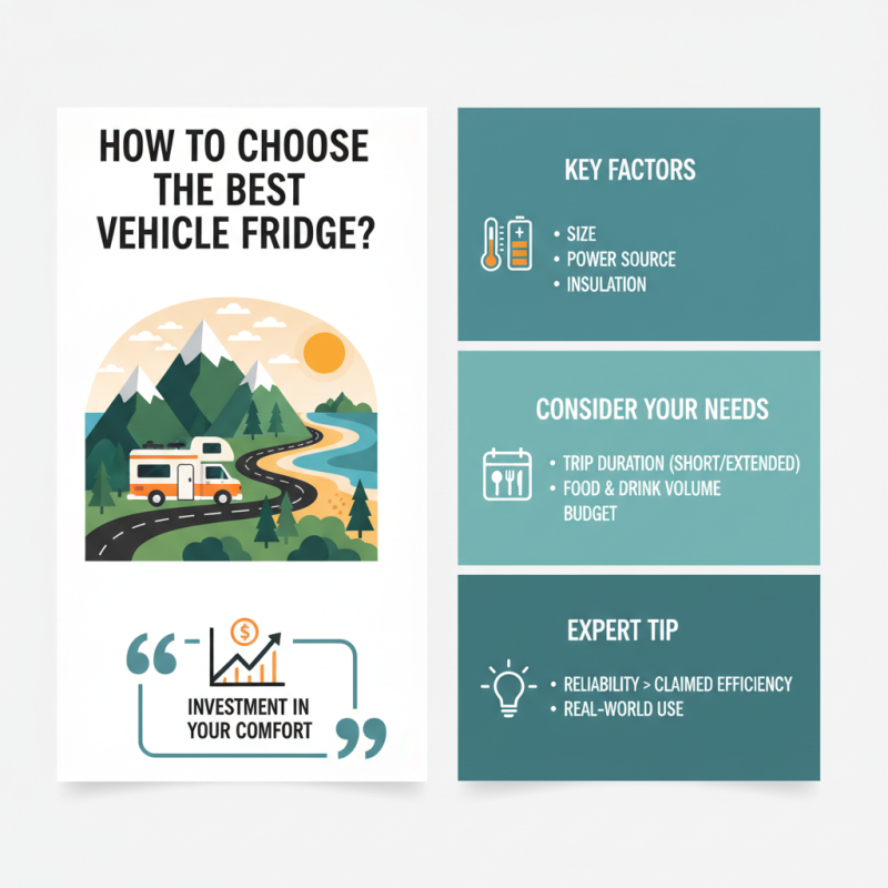 How to Choose the Best Vehicle Fridge for Your Needs?