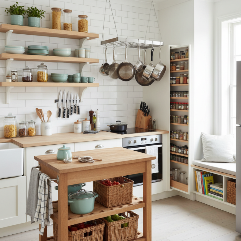 Ultimate Kitchen Storage Tips for Small Spaces?