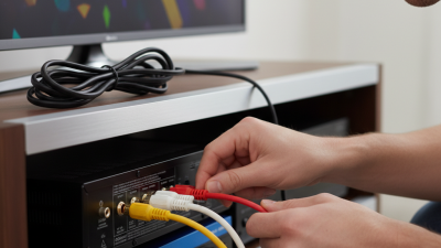 2026 How to Use RCA Plug Connections for Optimal Audio and Video Quality?