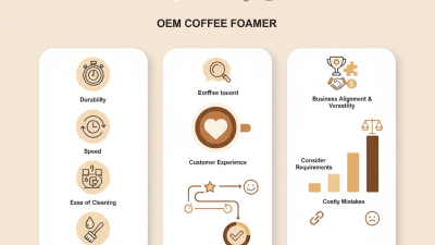 How to Choose the Best OEM Coffee Foamer for Your Business?