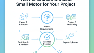 How to Choose the Best Small Motor for Your Project?