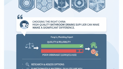 Top 5 China High Quality Bathroom Drains Suppliers You Need?