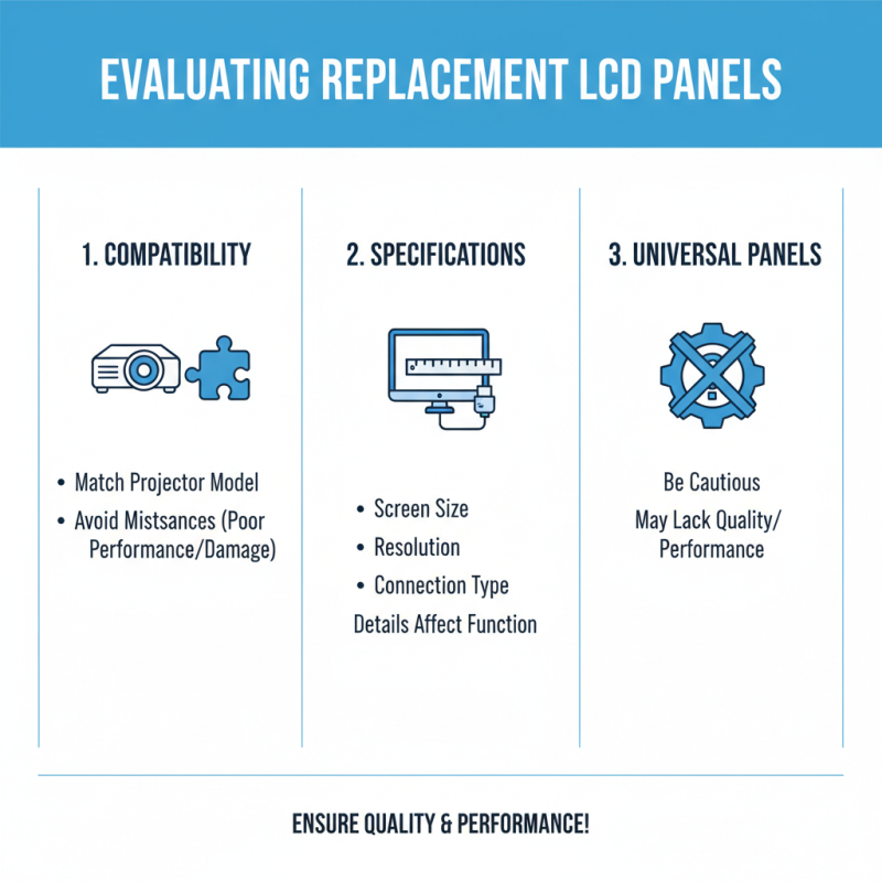 Top 10 Tips for Choosing Projector Replacement LCD Panels?