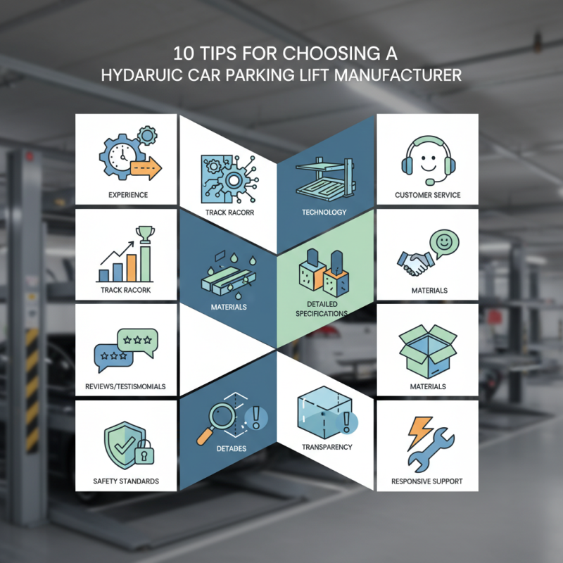 10 Tips for Choosing the Best Hydraulic Car Parking Lift Manufacturer?