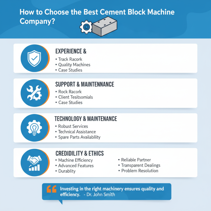 How to Choose the Best Cement Block Machine Company?