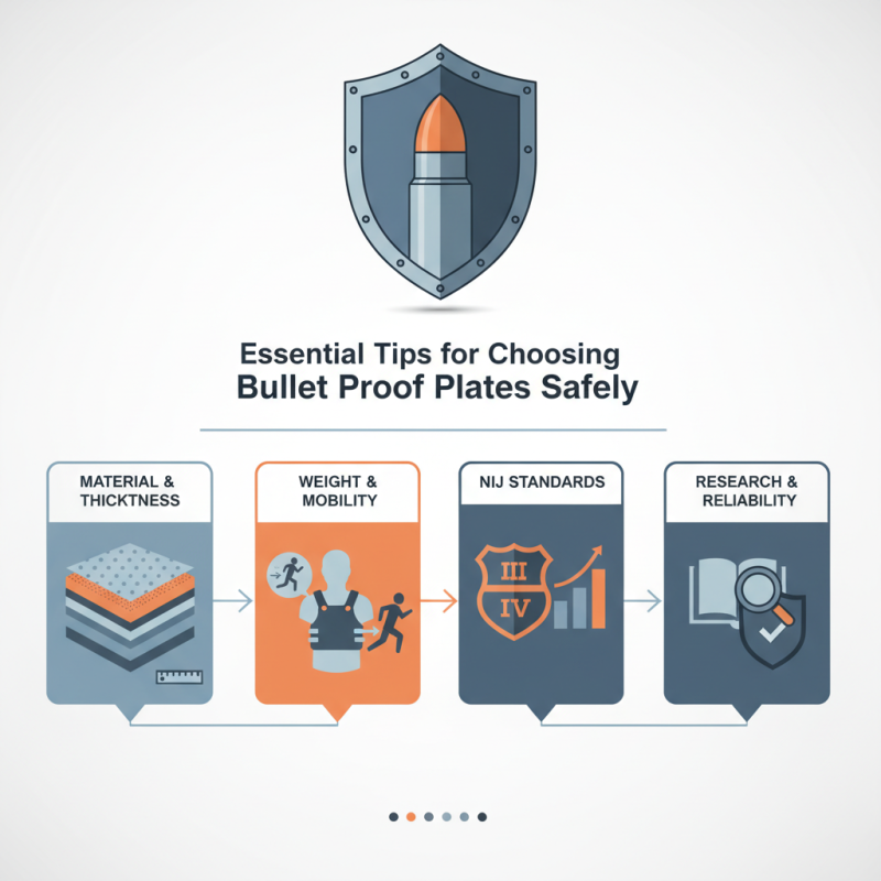Essential Tips for Choosing Bullet Proof Plates Safely?